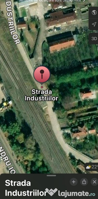 Teren de vânzare în orașul Pătârlagele-Buzau