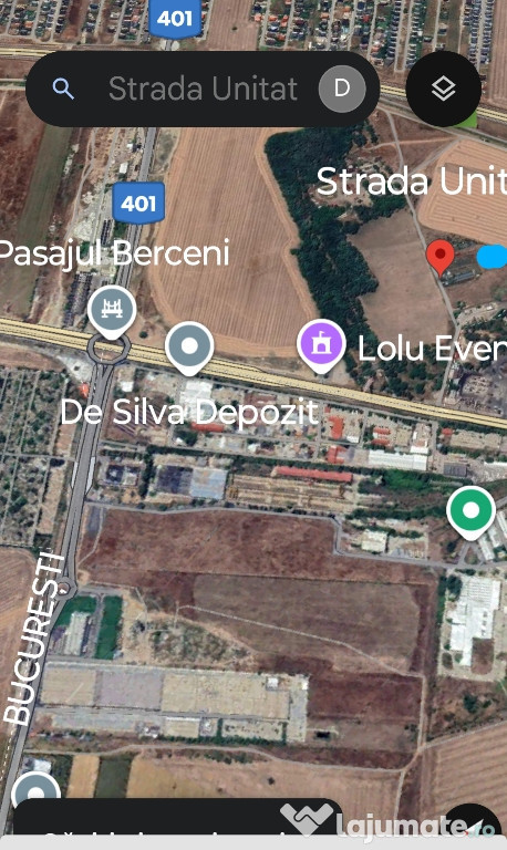 Teren intravilan Popești Leordeni (zona Pasajul Berceni) 4372mp