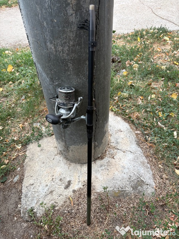 Lanseta Caperlan Xtrem 100, telescopica, 3,6m + mulineta Caperlan 5000