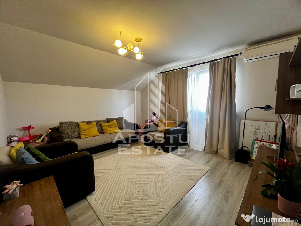 Apartament 2 camere la mansarda,centrala proprie,zona Buc...
