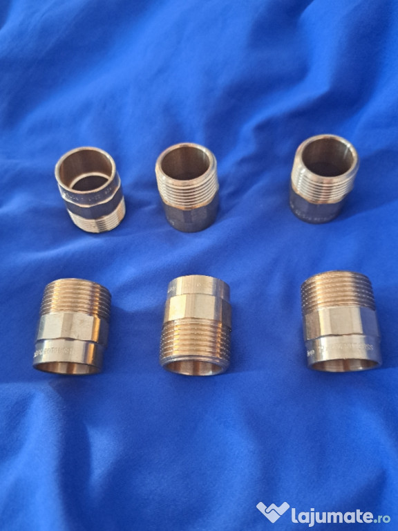 Niplu 22x3/4 & Filtru Y & cot alama