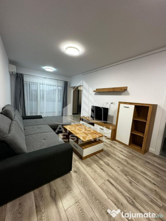 Apartament 2 camere, 53 mp, etaj 1, centrala proprie, Giroc