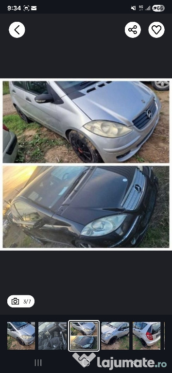 Dezmembrez Mercedes A160 A180 A200