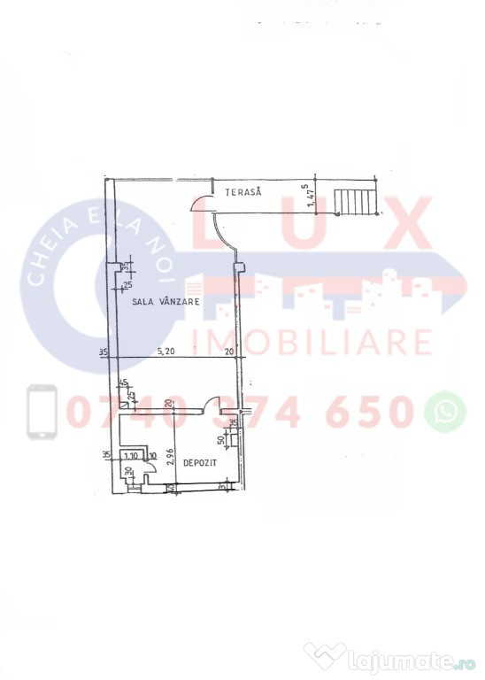 ID 8266 Ai nevoie de spațiu pentru afacerea ta? 90mp ULTRACENTRAL