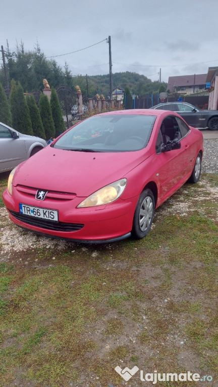 PEUGEOT 307 * DECAPOTABIL * 2004* PTR CÂMP SAU DEZMEMBRĂRI *