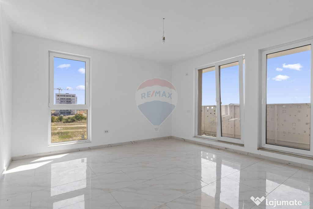 Apartament cu 2 camere de vânzare și parcare, bloc nou,...