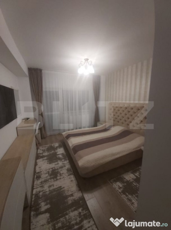 Apartament cu 3 camere, etaj intermediar, 78 mp utili, Burdu