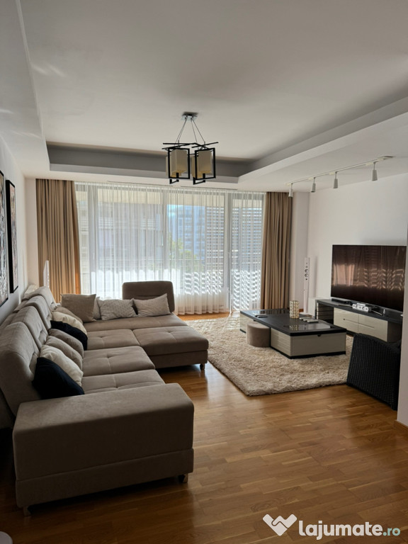 Inchiriez apartament 3 cam Liziera Residances Pipera158 mp