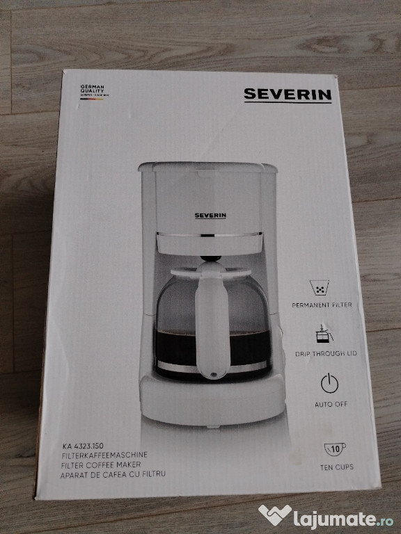 Cafetiera noua la cutie