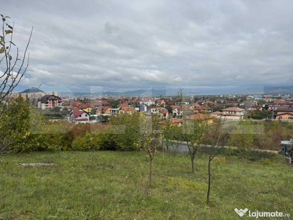 Teren intravilan 1200mp, zona Zavoi
