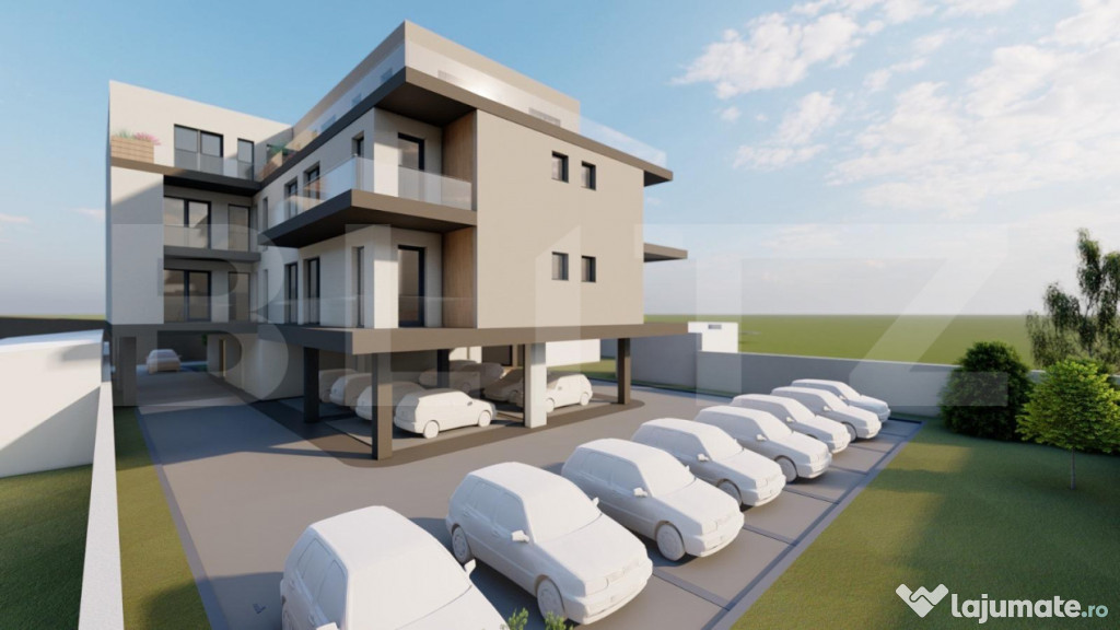 Apartament nou modern 3 camere cu centrala pe gaz si panouri