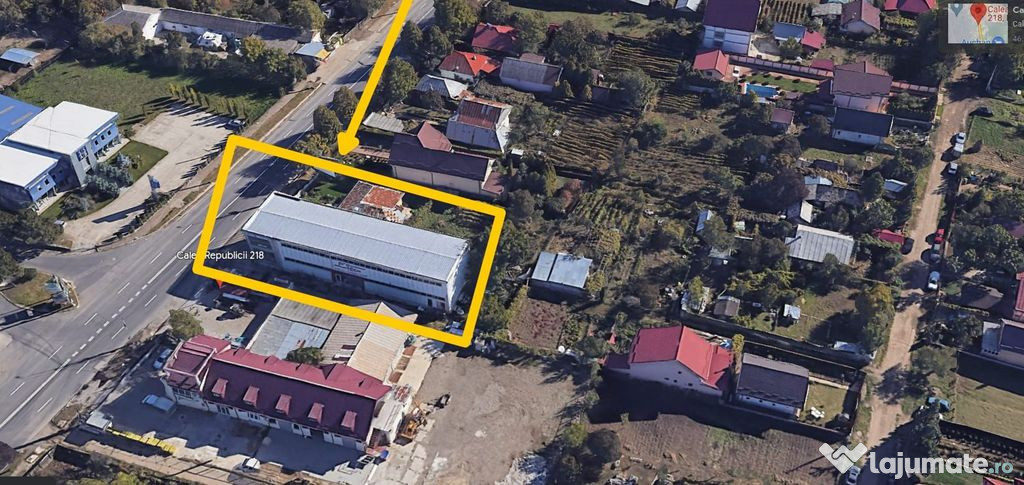 Spațiu industrial - Hala de vanzare, Calea Republicii !