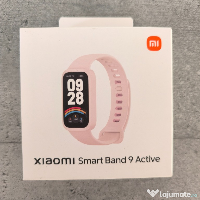 Xiaomi Smart Band 9 Active, Pink, nou-sigilat