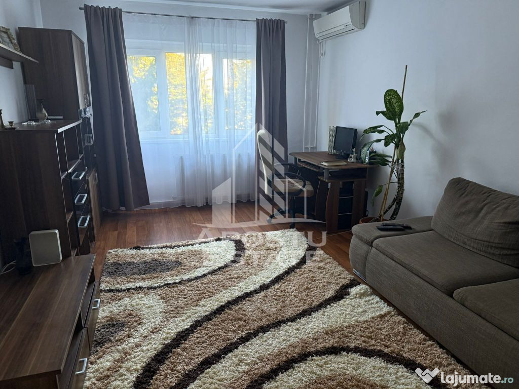 Apartament 3 camere, centrala proprie, petfriendly, Aradului