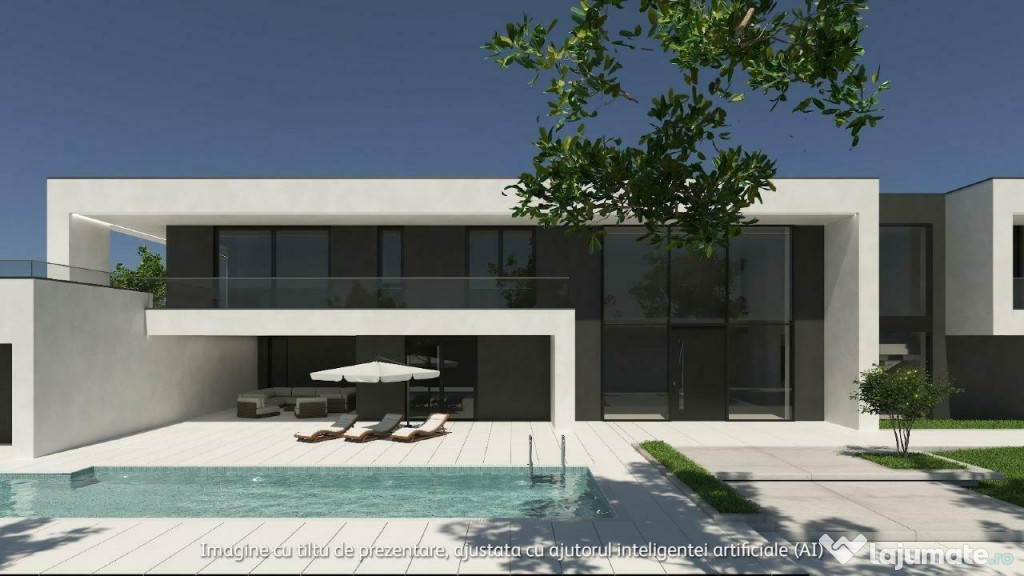 Casa de lux moderna cu 12 camere si piscina – Design mi...