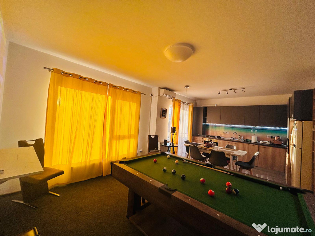 Apartament 3 camere, 80 mp, mobilat modern, loc parcare inclus