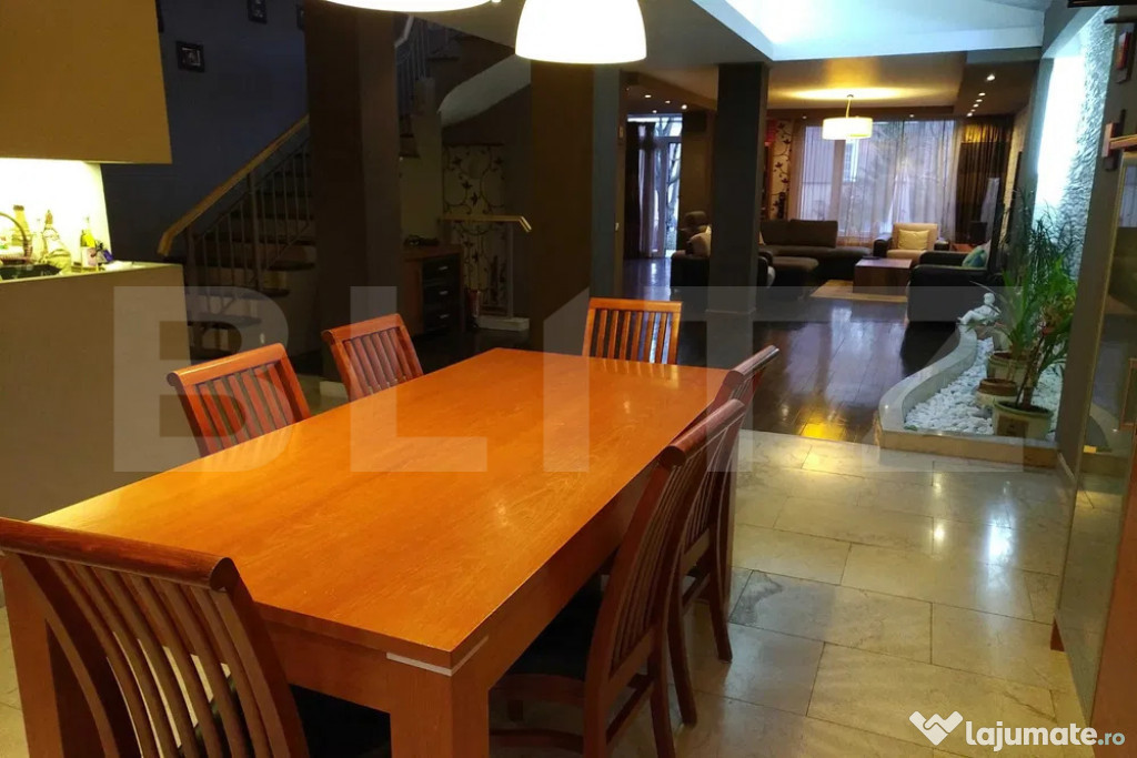 Casă 5 camere, Garaj dublu • Curte privată • Saună