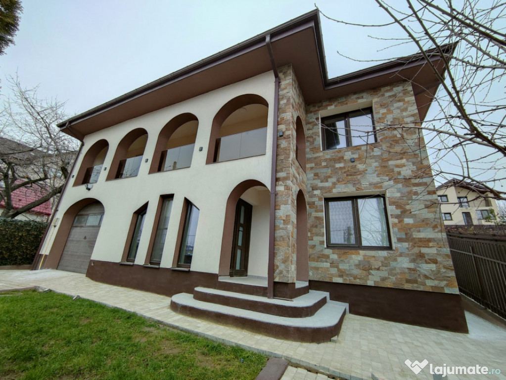 Casă individuală stil grecesc cu 5 camere S+P+1+pod, 200 m