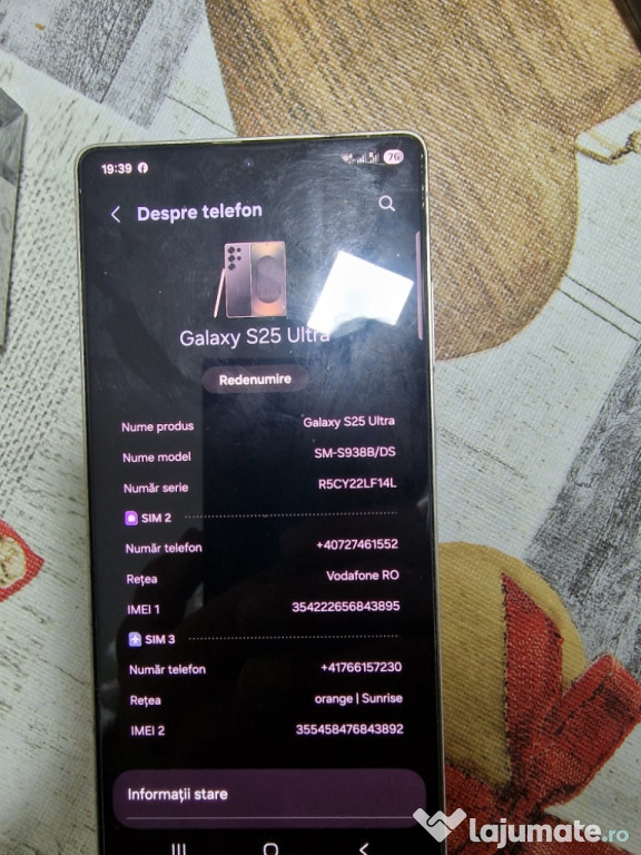Vand 2 SAMSUNGURI S25 ULTRA S22 ULTRA