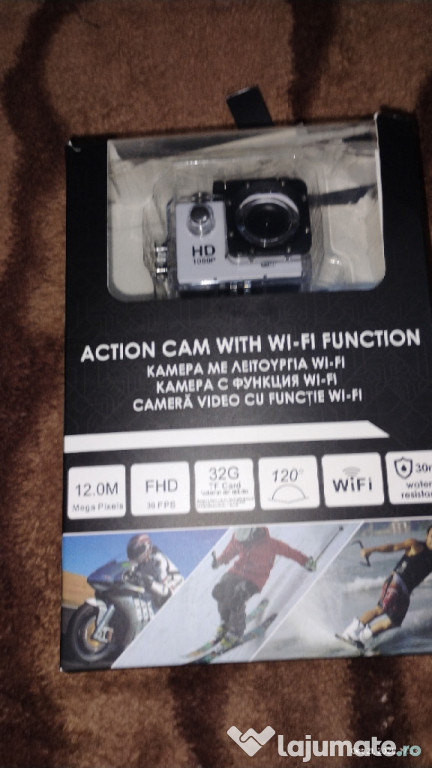 Camera action cu wifi