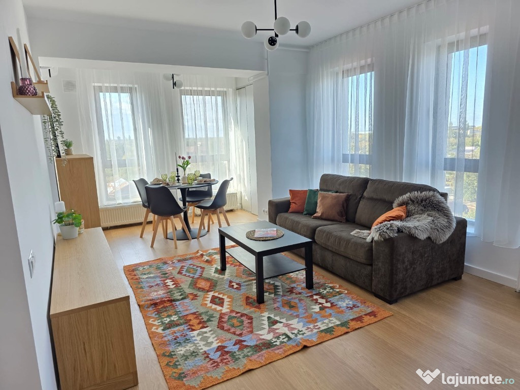 Inchiriez apartament 2 camere zona Carrefour Colloseum Sector 1