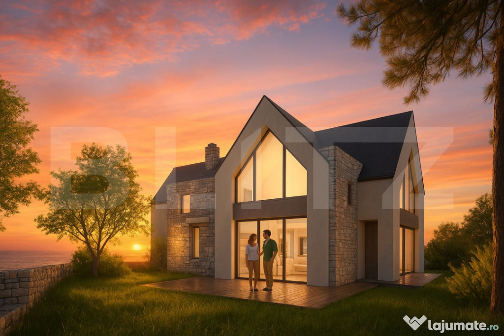Vila 1 din Proiectul SunRise langa padurea Faget