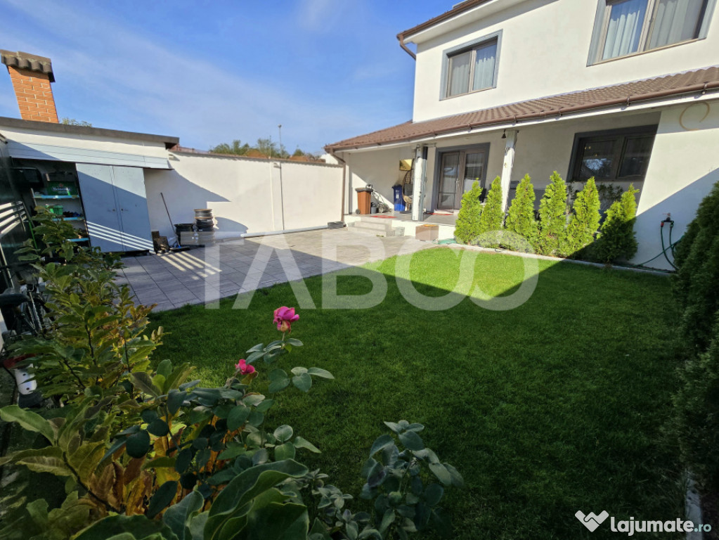 Casa moderna de vanzare mobilata 147 mpu teren 234 mp Selimb
