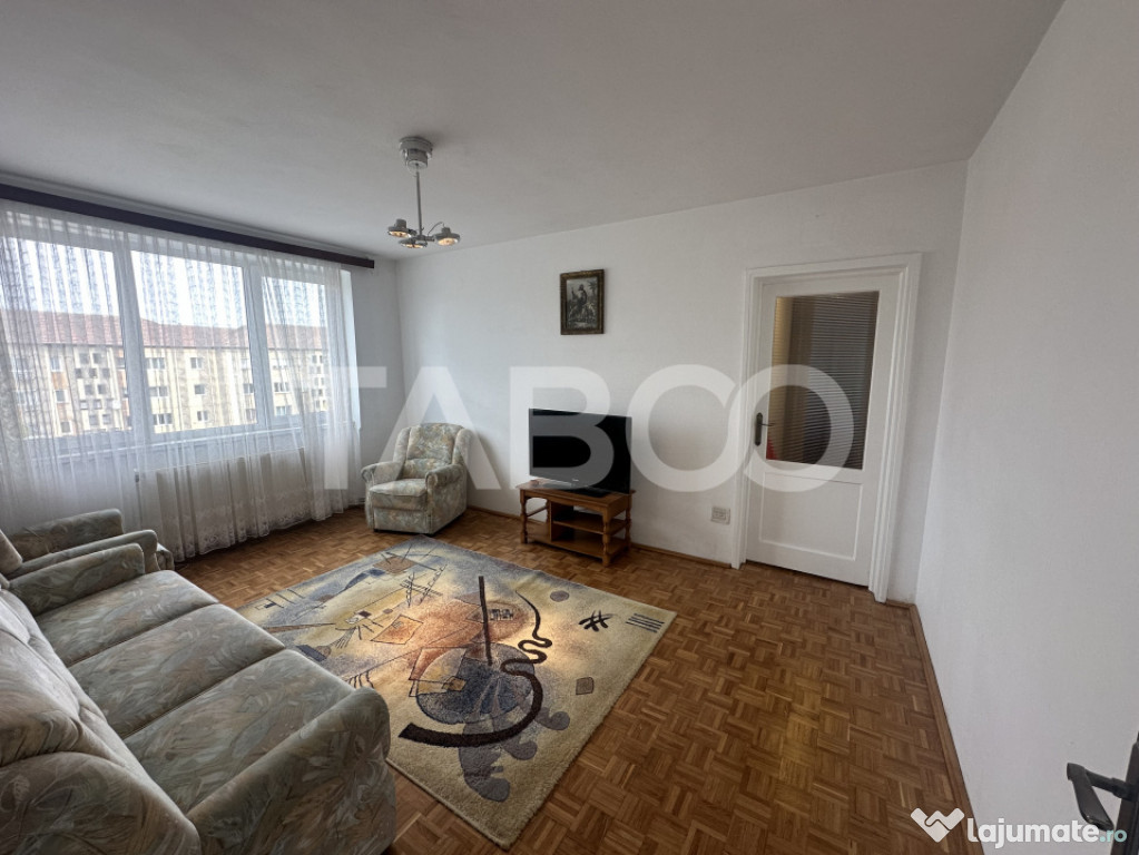 Apartament decomandat 3 camere etaj 4 zona Rahovei Sibiu