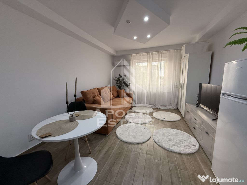 Garsoniera modernă, AC, zona Steaua