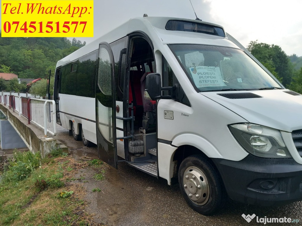 Microbuz Mercedes Benz Trituro 3.0, an 2018, Euro 6, AC, 34 locuri