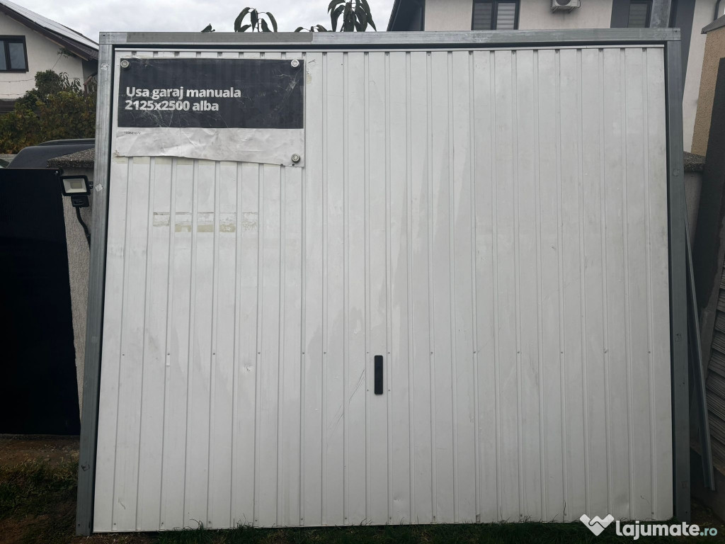 Ușa garaj basculantă manuală