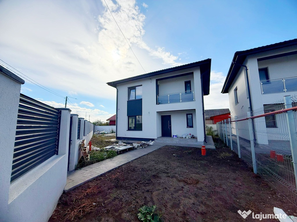 Vila Individuala / 4 Camere / 2 Bai / Teren 335 mp