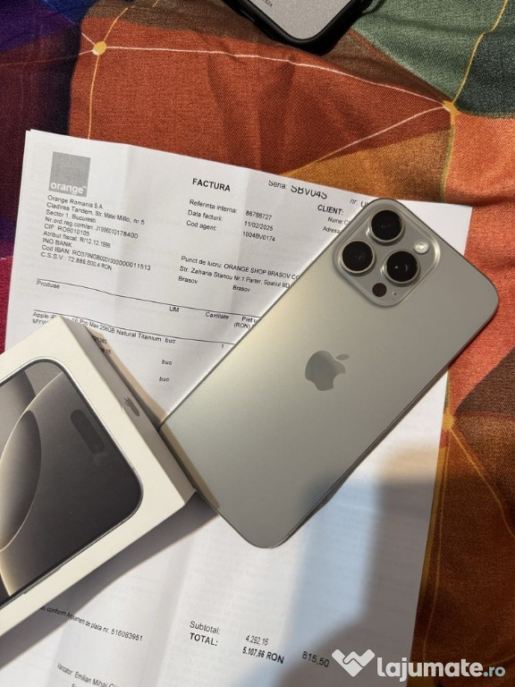 IPhone 16 Pro Max 256 GB