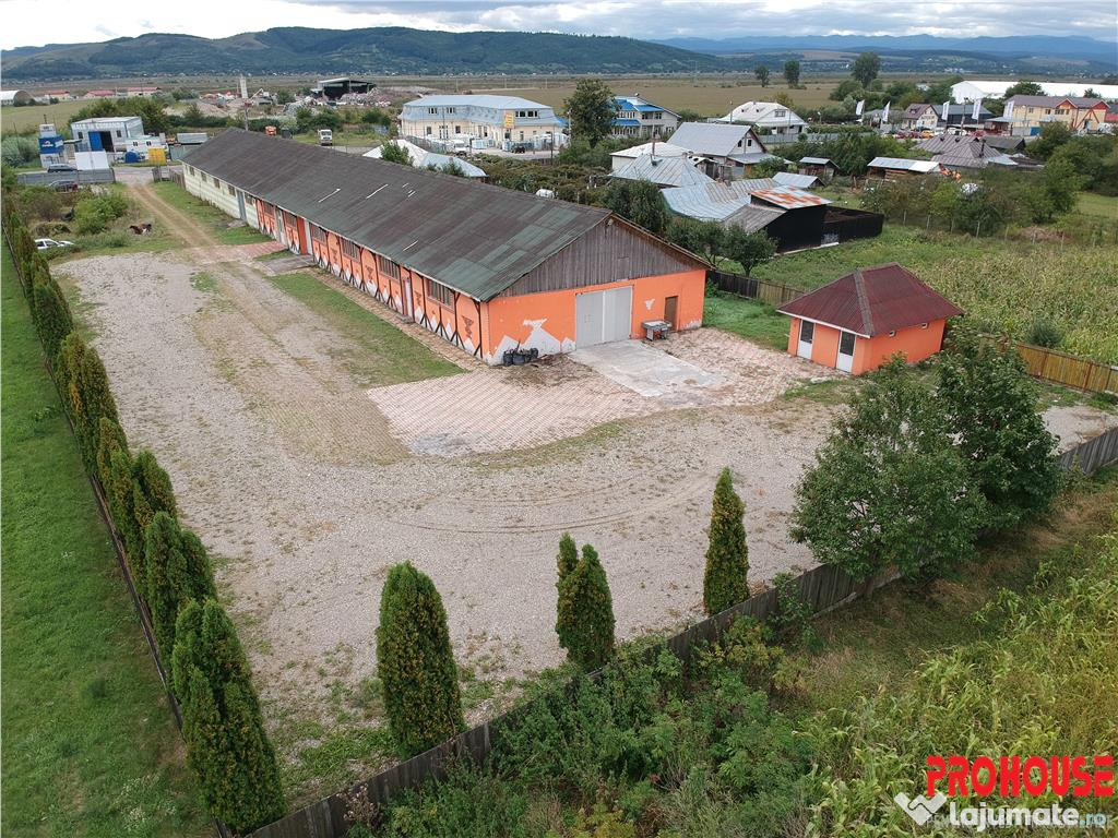 BUHUSI - Hala 507 mp, curte 2107 mp