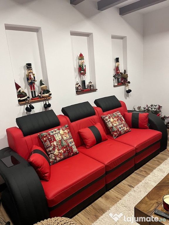 Canapea piele naturala