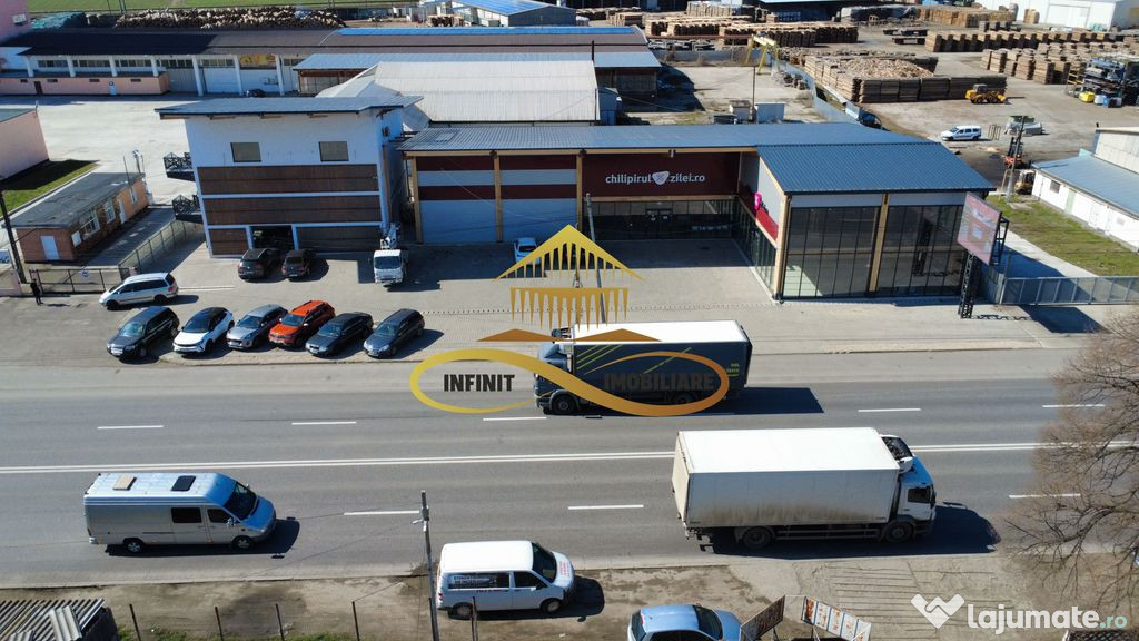 Hala cu cladire de birouri | Stefan cel Mare | Roman/Neamt