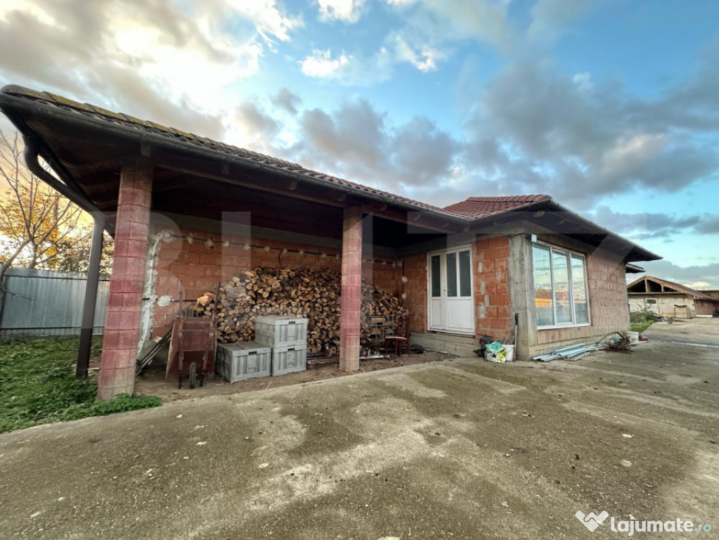 Casa de vanzare cu teren 15 ari - Zona Vetis