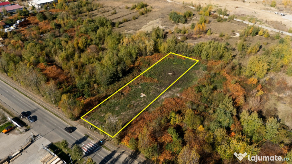 Teren intravilan 2.037 mp,zona perfecta pt investitie
