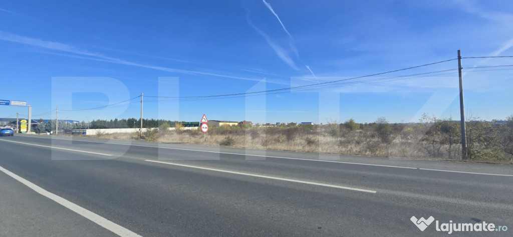 Teren intravilan 14.772 mp , front 45 ml, zona Autokappa/Cen