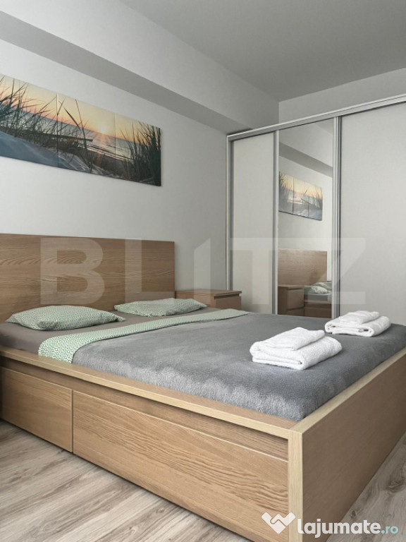 Apartament modern cu 2 camere decomandate, etaj intermediar,