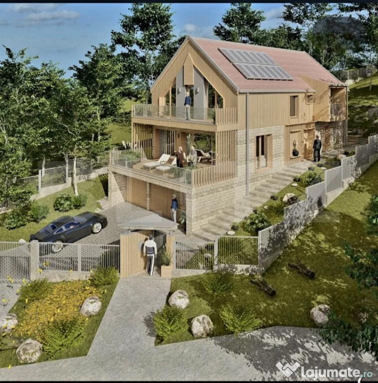 Teren cu panorama deosebita, 725mp, cu autorizatie de constr