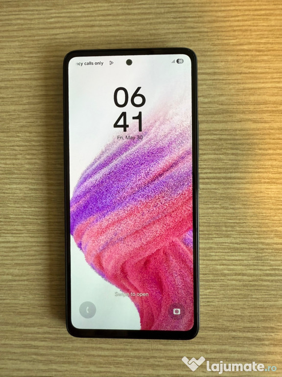 Samsung A53 5G, 125 GB, dual sim, negru