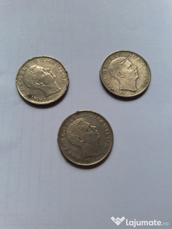 Vând 3 monede rare, Mihai Viteazu, ani diferiți