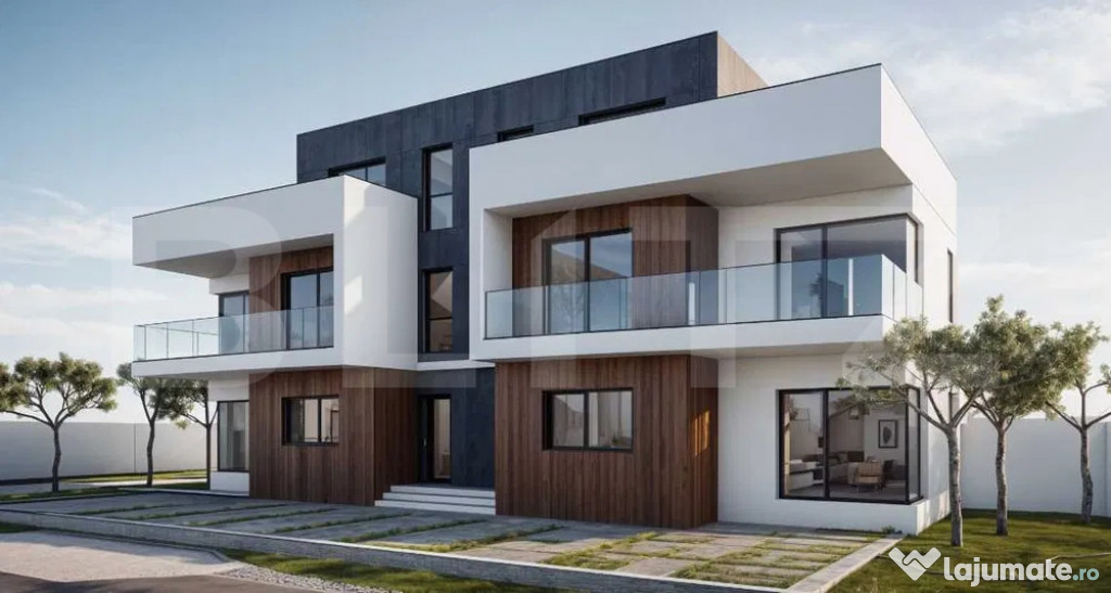 Duplex SMART de 115mp în zona rezidențială din Bună Ziua