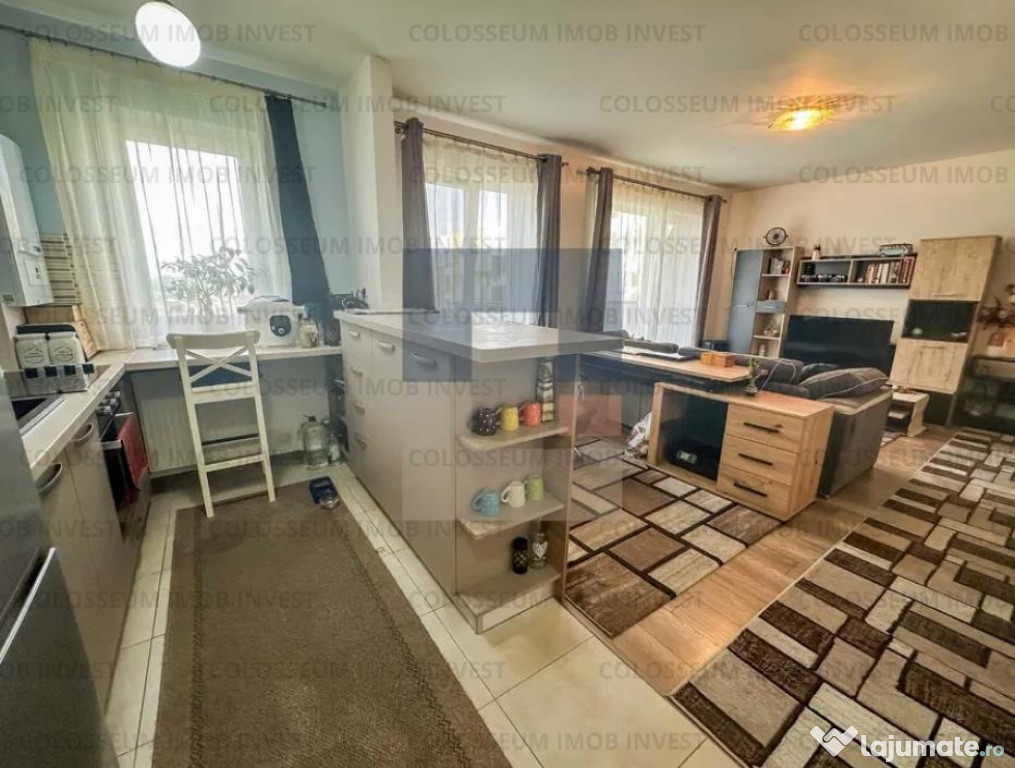 Tractorul - Top City, studio modern, mobilat, utilat, boxa, parcare!