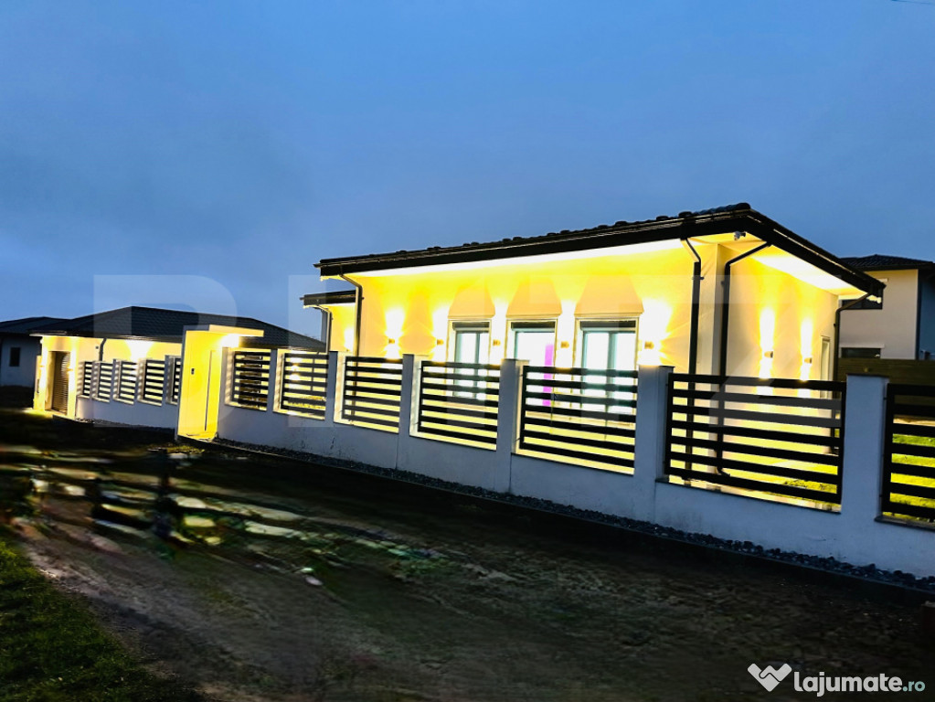 Casa ultrafinisata plan parter la 5 Drumuri