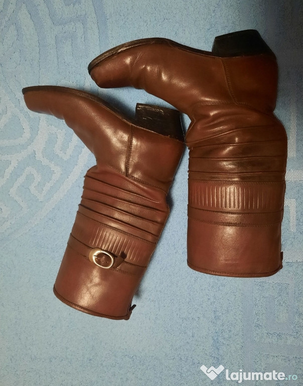Vintage , cizme maro