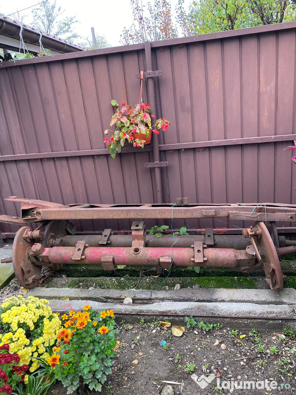 Axă față + spate+ protap pentru remorcă