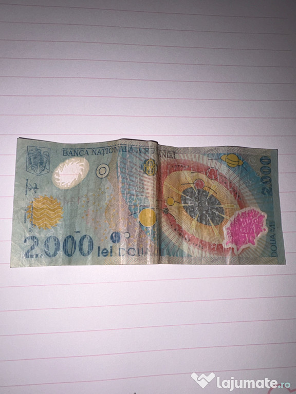 Bacnota eclipsa 2000 lei
