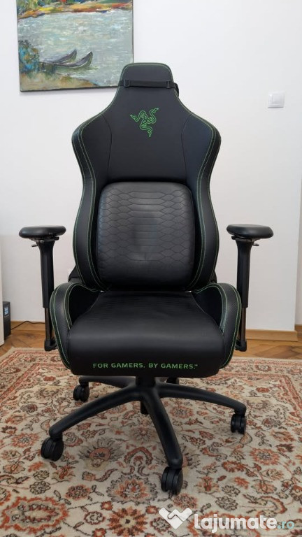 Scaun gaming Razer Iskur cu suport lombar integrat